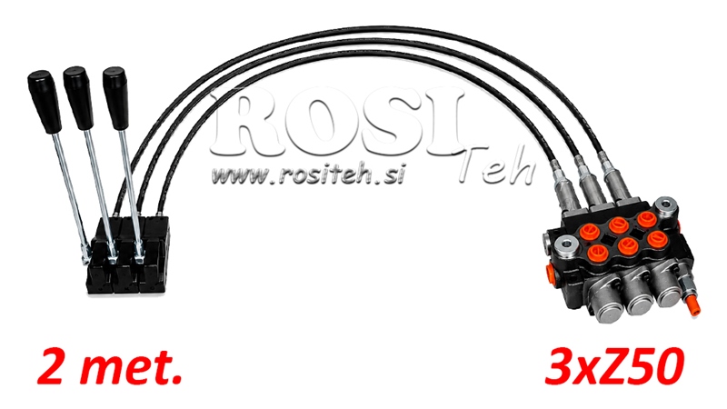 KIT 3xZ80 + JOYSTICK 1 ASENTO L2000