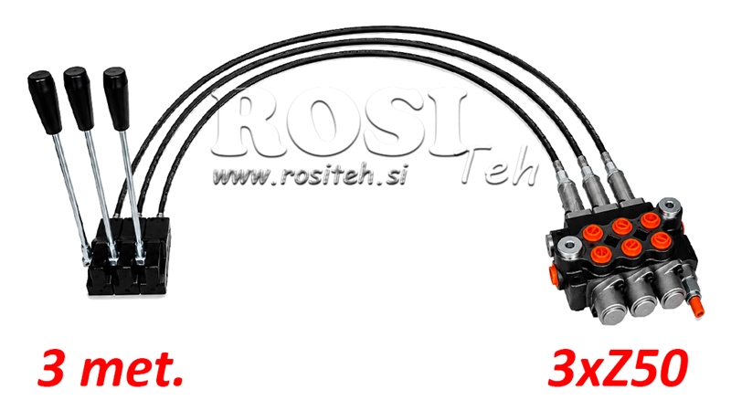 KIT 3xZ80 + JOYSTICK 1 ASENTO L3000