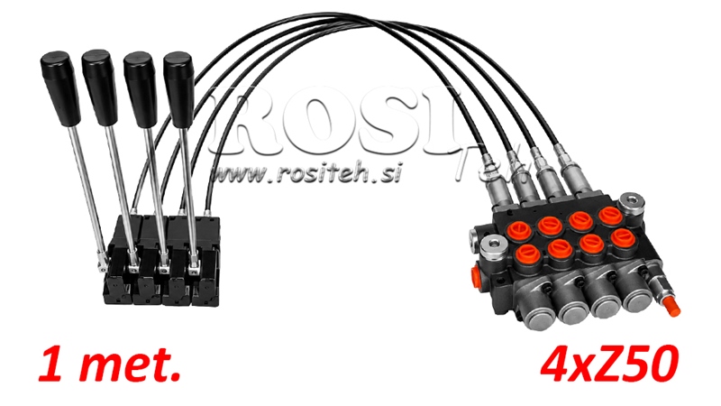KIT 4xZ50 + JOYSTICK 1 ASENTO L1000