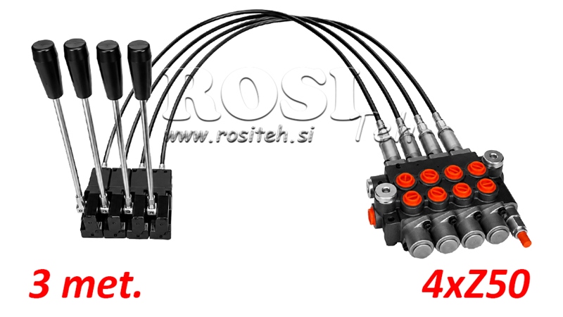 KIT 4xZ50 + JOYSTICK 1 ASENTO L3000
