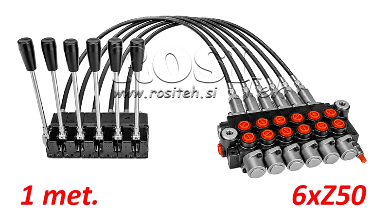 KIT 6xZ80 + JOYSTICK 1 ASENTO L1000