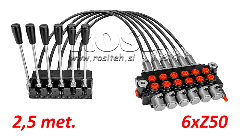 KIT 6xZ80 + JOYSTICK 1 ASENTO L2500