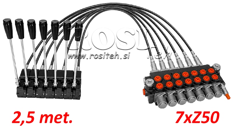 KIT 7xZ50 + JOYSTICK 1 ASENTO L2500
