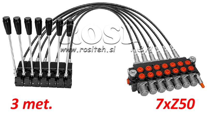 KIT 7xZ50 + JOYSTICK 1 ASENTO L3000