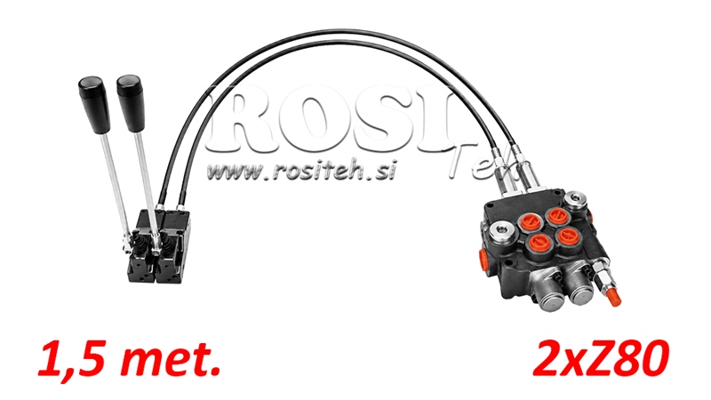 KIT 2xZ80 + JOYSTICK 1 ASENTO L1500