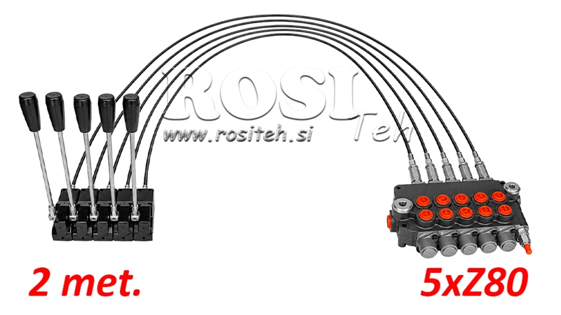 KIT 5xZ80 + JOYSTICK 1 ASENTO L2000