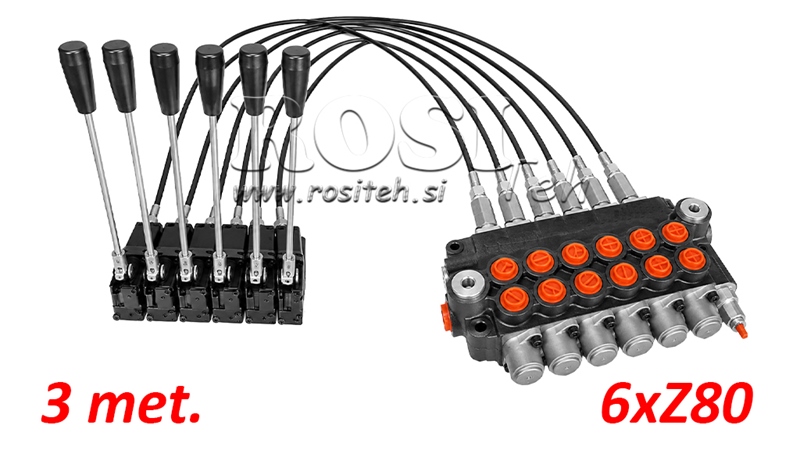 KIT 6xZ80 + JOYSTICK 1 ASENTO L3000