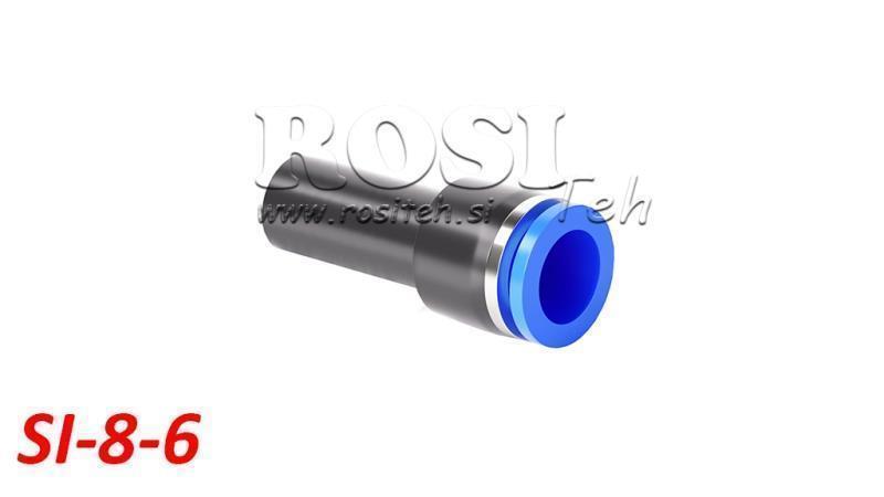 PNEUMATISCHER REDUZIERER TPA OHNE GEWINDE SI-8-6