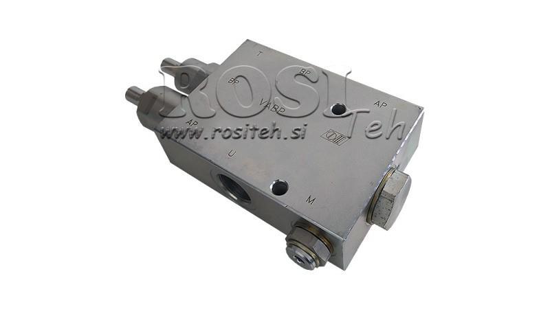 DUPLAS SEBESSÉG SZELEP KOCKA HI-LO VABP , G 3/4