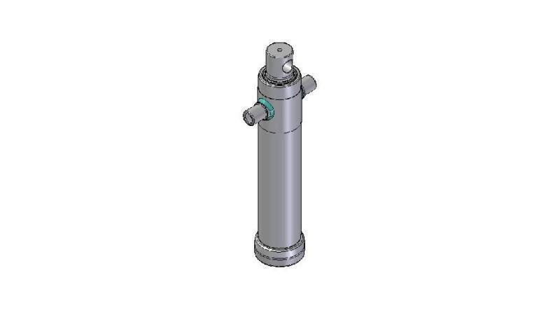 3024F -TELESKOPZYLINDER STANDARD/BOHRUNG 2 STUFEN HUB 795 DURCHMESSER 95