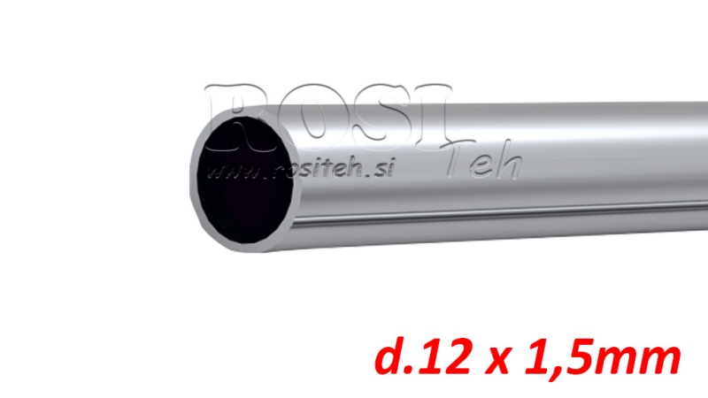 ΥΔΡΑΥΛΙΚΟΣ ΣΩΛΗΝΑΣ ΜΕΤΑΛΛΙΚΟΣ d.12 x 1.5mm