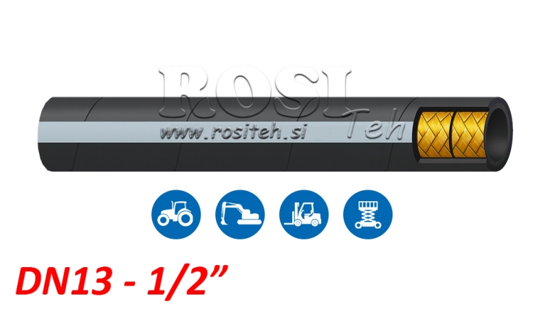 HYDRAULINEN LETKU DN13 2SN (1/2) 275BAR