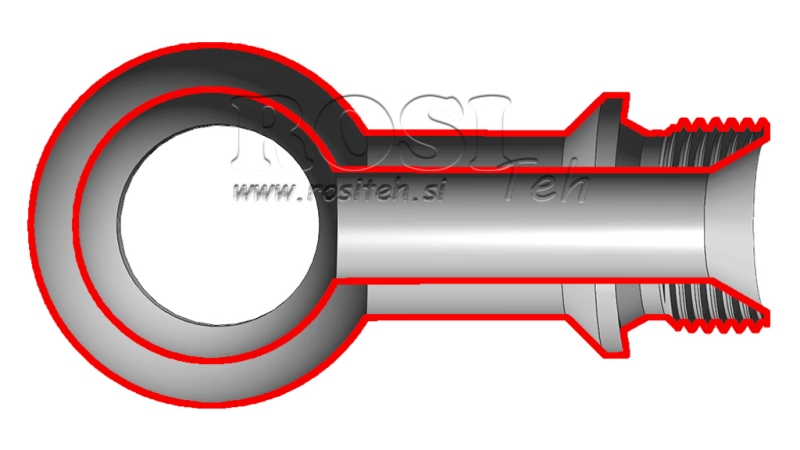 CONNEXION ŒIL 3/8 / 1/2