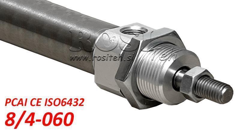 PNEUMATISCHE CYLINDER PCAI 8/4-060 CE ISO6432