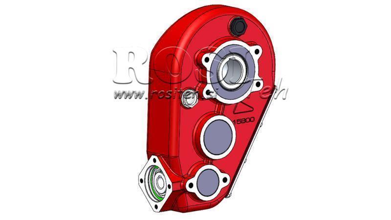 СКОРОСТНА КУТИЯ - СКОРОСТНА КУТИЯ RT420 ЗА ХИДРАВЛИЧЕН МОТОР MP/MR/MS СЪС СЪОТНОШЕНИЕ 35.2:1