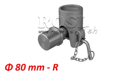 SFERA RIBALTABILE 14TONNELLATE PER CASSONE FI80 DESTRA