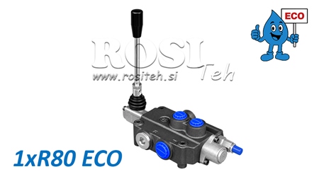 HYDRAULINEN KÄSIVENTTIILI – 1-LOHKOINEN SUUNTAVENTTIILI 1xR80 ECO