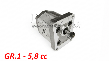 HYDRAULINEN PUMPPU GR.1 5.8 CC OIKEA - FLANSSIT