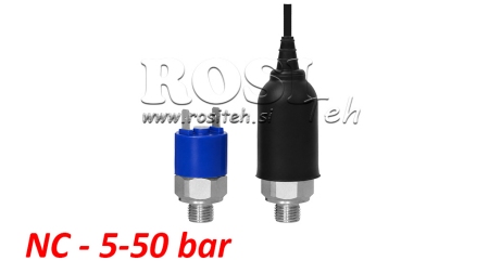 CHAVE DE PRESSÃO HIDRÁULICA K4 - NC 5-50 BAR (MÁX.200BAR)