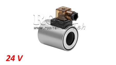 ELEKTROMAGNETISCHE SPULE 24VDC FÜR VENTIL CETOP 5 - fi 31,4mm-75mm 37W IP65
