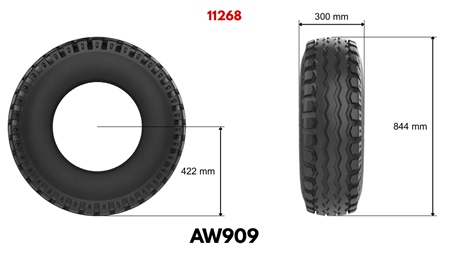11,5/80-15,3 RENGAS AW909 (14 PR)
