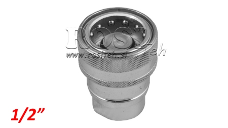QUICK COUPLING FOR BRAKES FEMALE 1/2