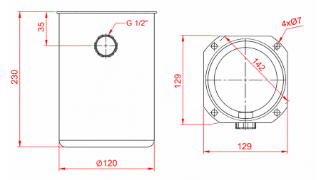 METALLTANK- ROLL PP 2 LITER