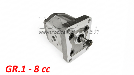 HYDRAULINEN PUMPPU GR.1 8.0 CC OIKEA - FLANSSIT