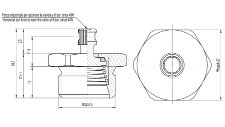 ÉCHAPPEMENT POUR RÉSERVOIR
