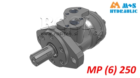 HYDRAULICKÝ MOTOR MP 250 CC - 6 ZUBŮ