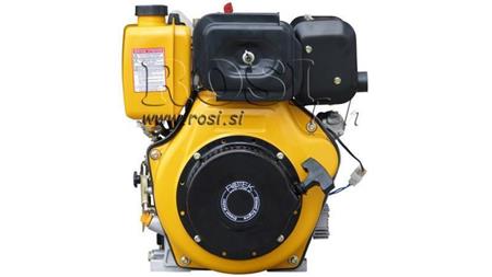 dieselmotor 418cc-7.83kW-10.65HK-3.600 RPM-E-KW30x63-elektrisk start