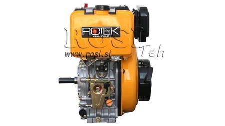 motor diesel 474cc-8.0kW-3.600 RPM-E-KW25x88-partida elétrica
