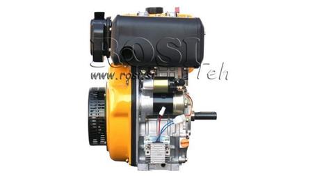 motor diesel 474cc-8.0kW-3.600 RPM-E-KW25x88-partida elétrica
