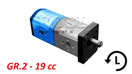 HYDRAULINEN PUMPPU 20A19X066 TAKANA GR.2 19 CC VASEN