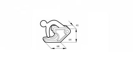 SIVULUKKO TYYPPI CIERE NAISLIITIN -mitat
