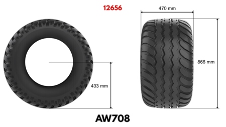 19,0/45-17 RENGAS AW708 (14 PR)