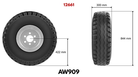11,5/80-15,3 RENGAS AW909 (14 PR) VANTEELLA 9,00 x 15,3