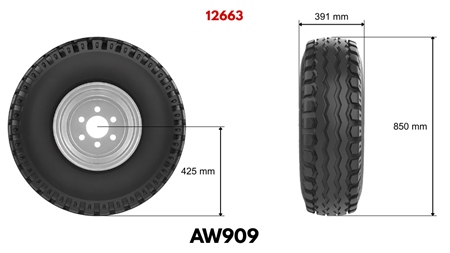 15,0/55-17 RENGAS AW909 (14 PR) VANTEELLA 13,00 x 17