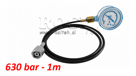 MITTAUSPUTKI MANOMETRILLE 630BAR PITUUS 1 METRI