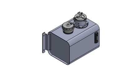 METAAL TANK DEKSEL 20 Lit 265x290x400mm