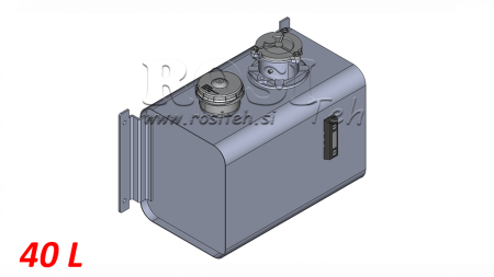 METALLI TANKKI YLÄ 40 LIT 320X290X475MM