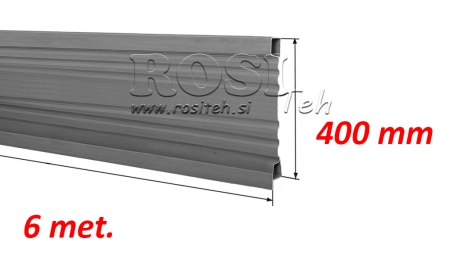 SIVU KIPPIKÄRRYLLE 6 METRIÄ - KORKEUS 400 MM