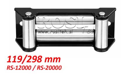 RULLAOHJAIN TERÄSVAIJERILLE (RS-12000 / RS-20000) - 119 x 298 mm