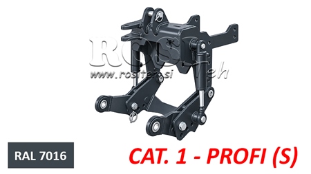 TRAKTORIN YLEISMALLINEN ETUNOSTOLAITE SARJA CAT. 1 - PROFI STANDARD 800 KG