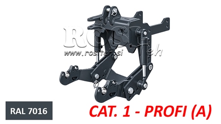 TRAKTORIN YLEISMALLINEN ETUNOSTOLAITE SARJA CAT. 1 - PROFI AUTOMATIC 800 KG