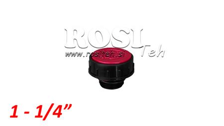 ZÁTKA S NÁPLNÍ 1 1/4 S VENTILEM