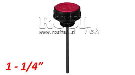 VULLENDE KAP 1 1/4 MET NIVEAUPAAL EN LUCHTVENTIEL