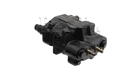 HYDRAULISCHE REGELKLEP DLM-122/2 2xP80 L/min LASTSENSING MET DRIJF FUNCTIE