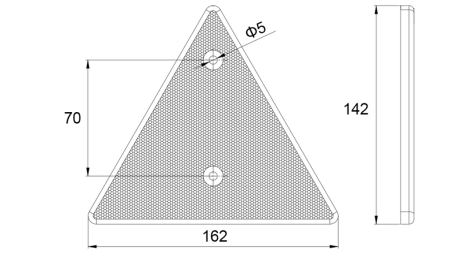 KOLMNURKNE REFLEKTOR (4TK)