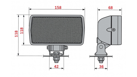 TRAKTORI TÖÖVALGUS COBO HALOGEN